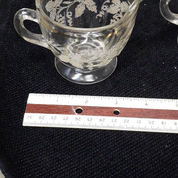 Vintage Bartlett Collins juice/bar pitcher, sugar creamer set - Picture 7 of 7